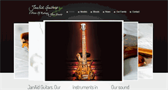 Desktop Screenshot of janaidguitars.com